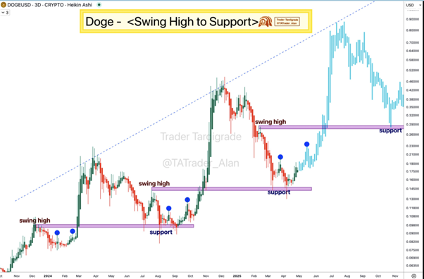 Forecasts suggest DOGE will trump PEPE but may struggle against RTX - 1