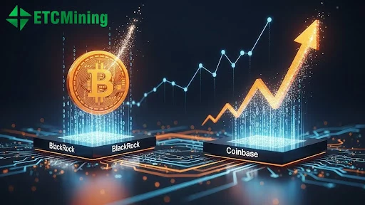 BlackRock transfers 2,196 BTC to Coinbase, making ETCMining a new option for investors to earn daily returns - 1